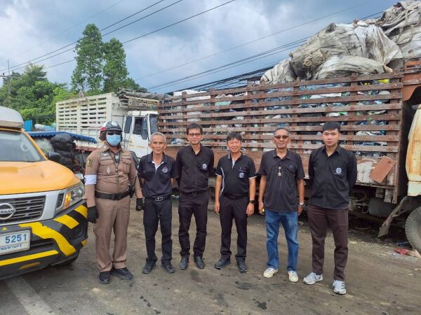เเขวงทางหลวงนครนายก ร่วมกับ สภ เมืองนครนายก อบต.สาริกา อบต.บ้านใหญ่ เเละ เทศบาลเมืองนครนายก