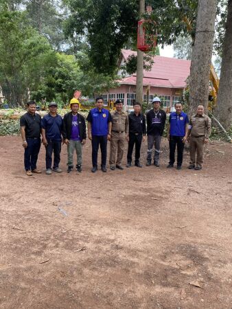 แขวงทางหลวงนครนายก ร่วมบูรณาการหน่วยงานในพื้นที่ เพื่อความปลอดภัยของผู้ใช้ทาง