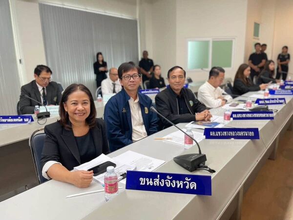 แขวงทางหลวงนครนายก เข้าร่วมประชุมคณะกรมการจังหวัดนครนายก ประจำเดือนกันยายน 2569