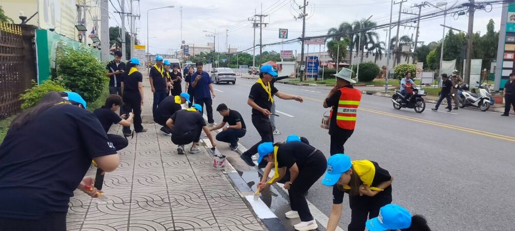 แขวงทางหลวงนครนายก ร่วมโครงการ “กรมทางหลวงรวมพลังจิตอาสาทั่วประเทศ” ทำความดีเฉลิมพระเกียรติพระบาทสมเด็จพระเจ้าอยู่หัว