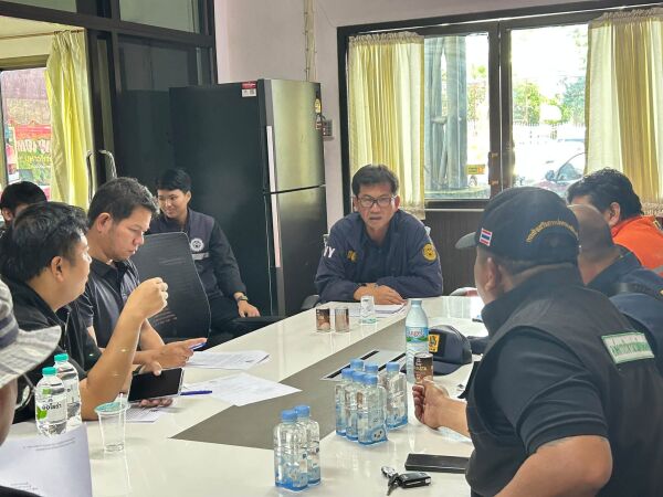 แขวงทางหลวงนครนายก ร่วมประชุมหารือแนวทางการระบายน้ำ เร่งบรรเทาสถานการณ์อุทกภัย